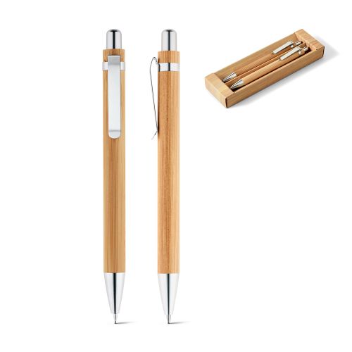 Eco pen and pencil set