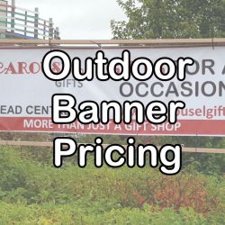 PVC Banner pricing
