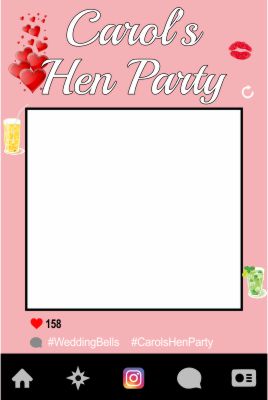 Hen Party Photo Frame